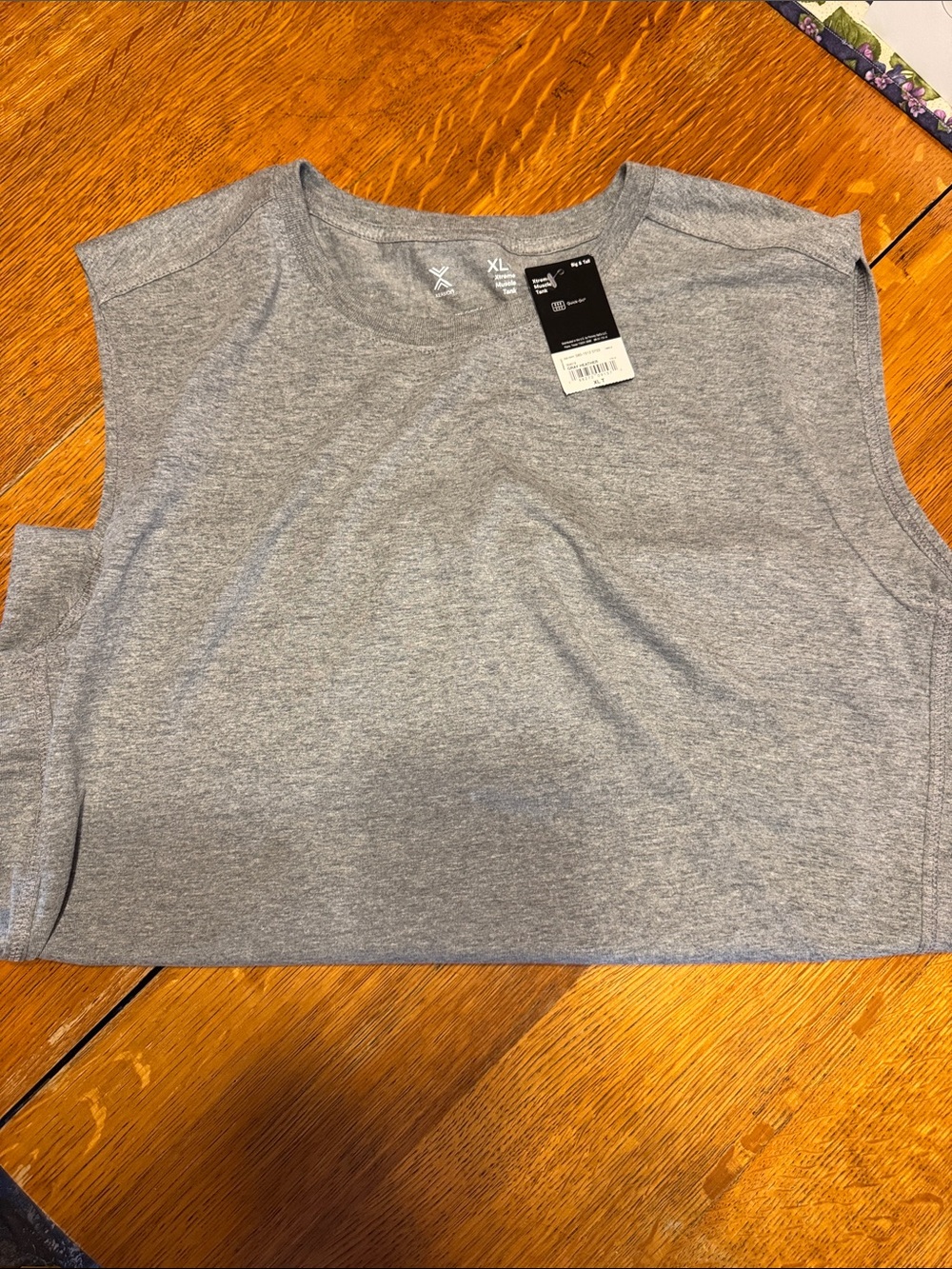 Xersion Gray Sleeveless Crewneck Tank Top